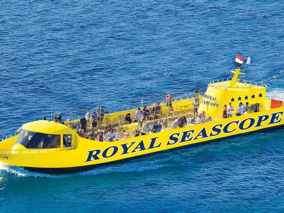 Glasbodenboot Ausflug in Hurghada – Entdecke die Unterwasserwelt